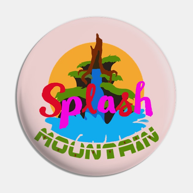 splash mountain Pin by MBRK-Store