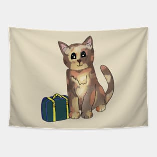 Adopt Don't Shop - Tortie Kitty Tapestry