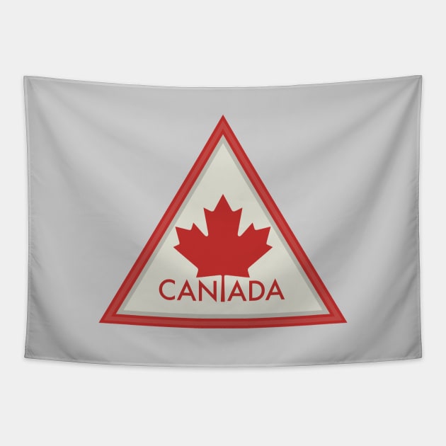 Canada Military Patch Tapestry by Tailgunnerstudios