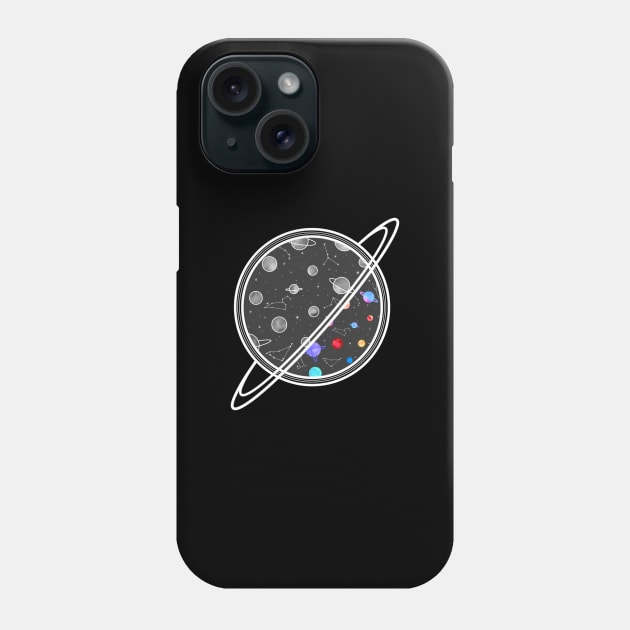 Aesthetic planets Phone Case by Morishasha