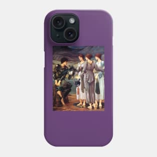 The Arming of Perseus - Edward Coley Burne-Jones Phone Case