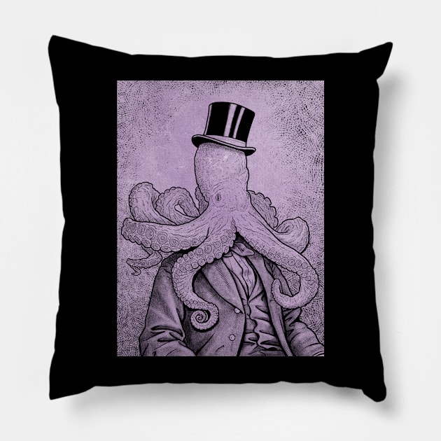 Dinner Date with Cthulhu Pillow by ArtistXero