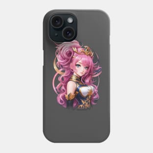 Ophiuchus Chronicles: Legendary AI Anime Character Art Phone Case