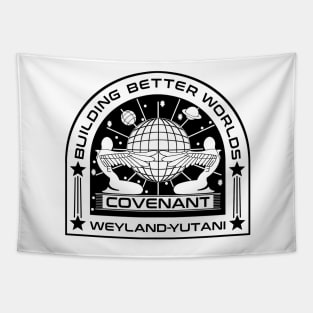 Alien Covenant Mission black Tapestry