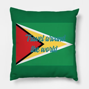 Travel Around the World - Guyana Pillow