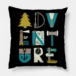 Adventure Awaits Pillow