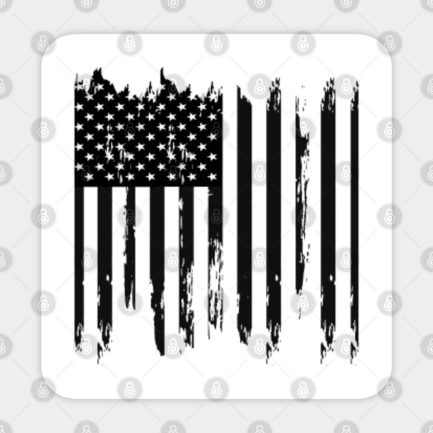 Abstract American Flag American Flag Sticker Teepublic