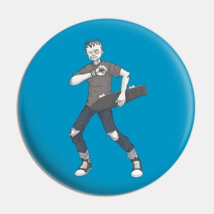 Pokinatcha skate punk Pin