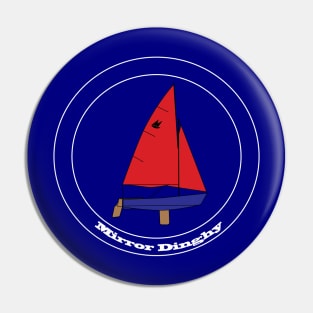 Mirror Dinghy Sailboat Pin