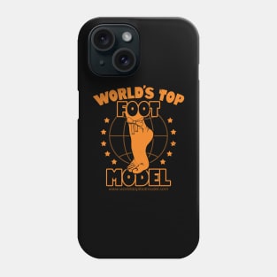 World's Top Foot Model Funny Vintage Foot Fetish Meme Phone Case