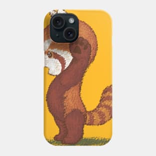 Red Panda surprised Phone Case