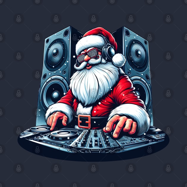 Dj Santa by TeeChill Designs