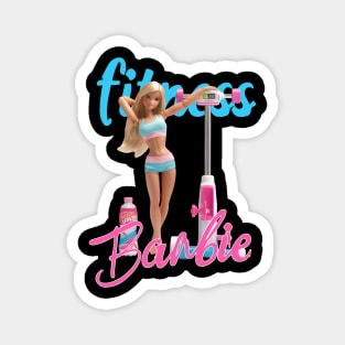 Fitness Barbie Vintage T-shirt 05 Magnet