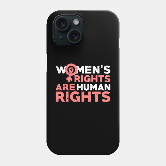 Women's Rights Are Human Rights Phone Case by mia_me