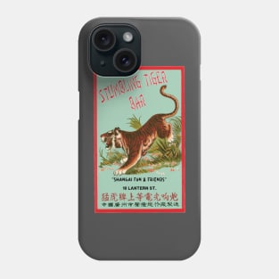 Stumbling Tiger Bar Phone Case