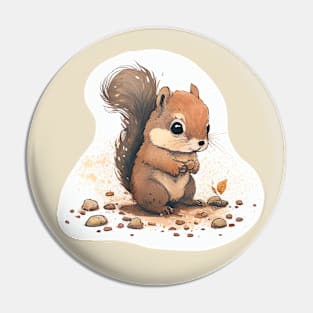 Little Squirrel Pin