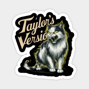 death metal taylors cat version Magnet