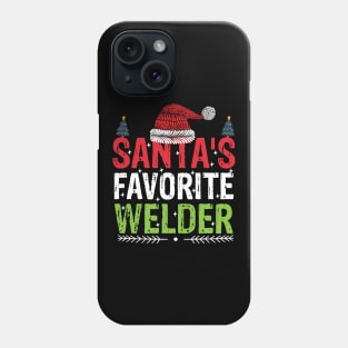 Santas favorite welder cool Christmas welding Phone Case