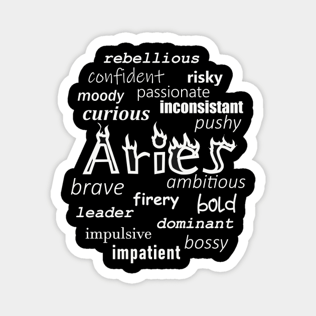 Traits of an Aries Magnet by Hot Like An Aries