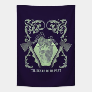 'Til Death Do Us Part Tapestry