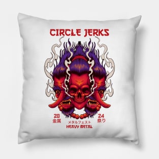 circle jerks Pillow