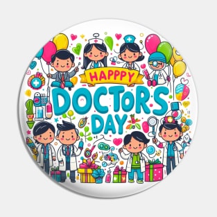 Happy doctor day for every doctor's Pin