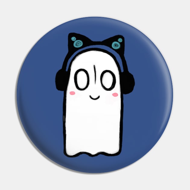 Napstablook Pin by Lilmissvegan