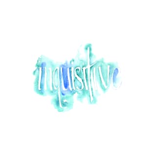 Inquisitive Watercolor T-Shirt