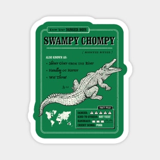 Swampy Chompy Magnet