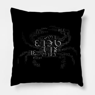 Aeneid Word Cloud (5) Pillow