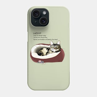 Lazy Kitty Phone Case