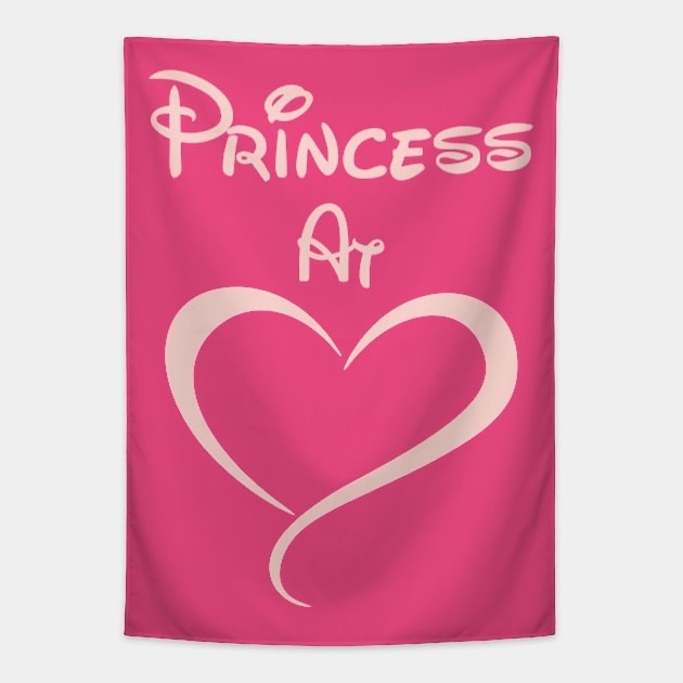 Princess At Heart Tapestry by MPopsMSocks