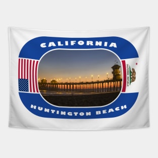 California, Huntington Beach City, USA Tapestry