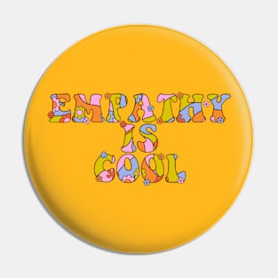 Empathy Is Cool - The Peach Fuzz Pin