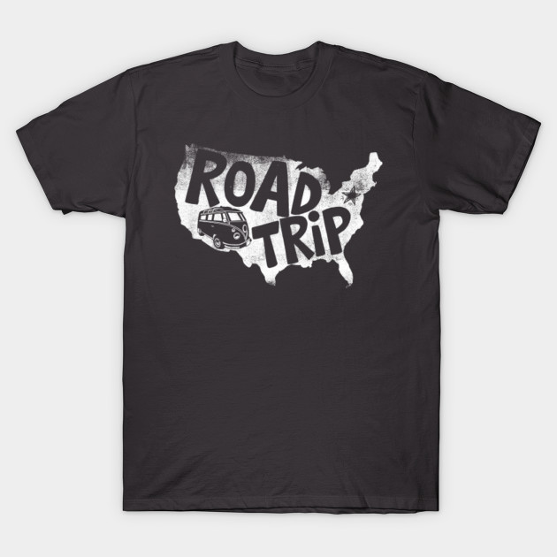 road trip t shirt design