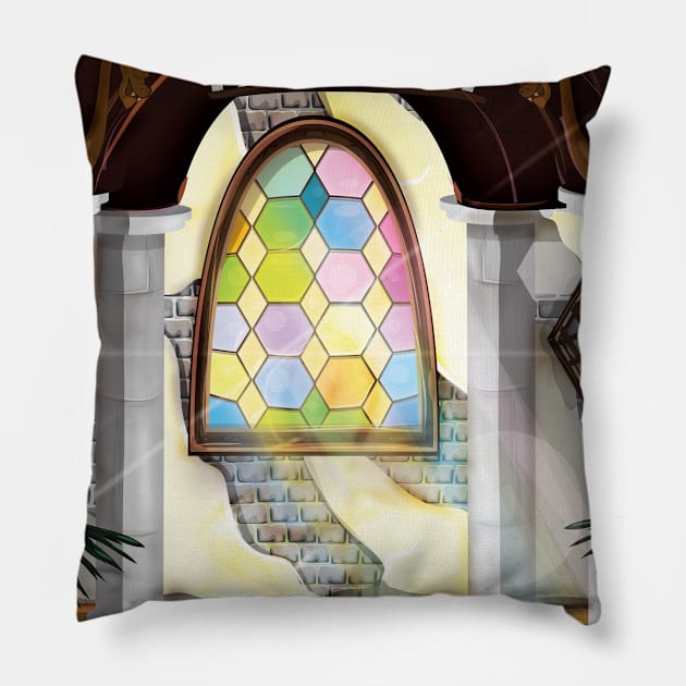 Christian Church Pillow by nickemporium1