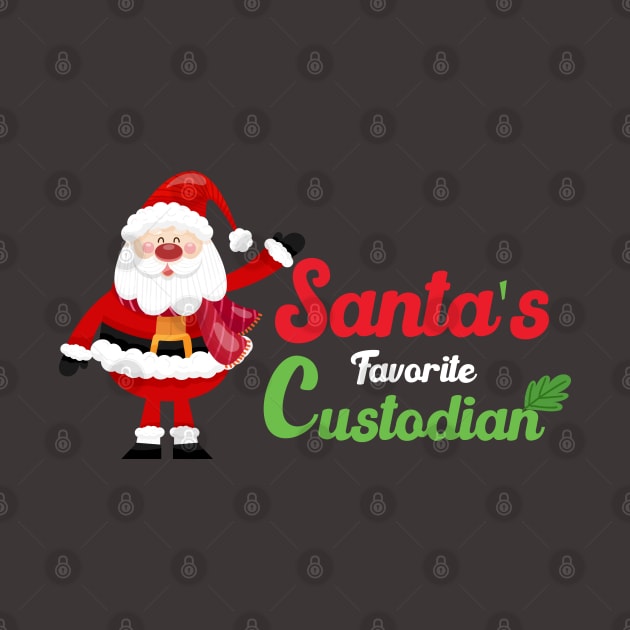 Santa's Favorite Custodian by boufart