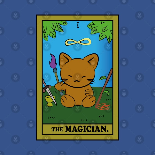 TAROT CARDS | THE MAGICIAN. | CAT by Byntar