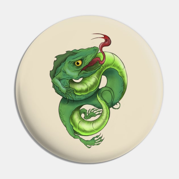 lizard Pin by Penrider