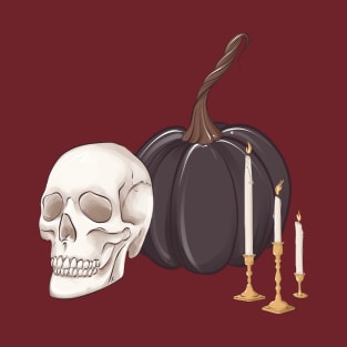 Skull pumpkin T-Shirt