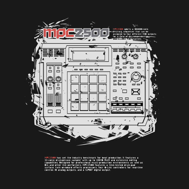 MPC2500 Beast by Synthshirt