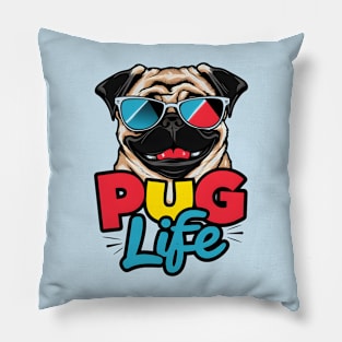 PUG Life | Funny t-shirt Pillow