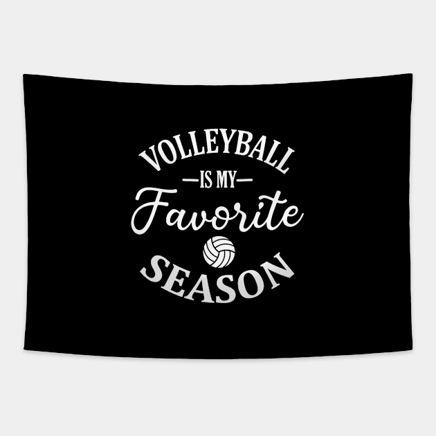 Volleyball is my Favorite Season Tapestry by zooma