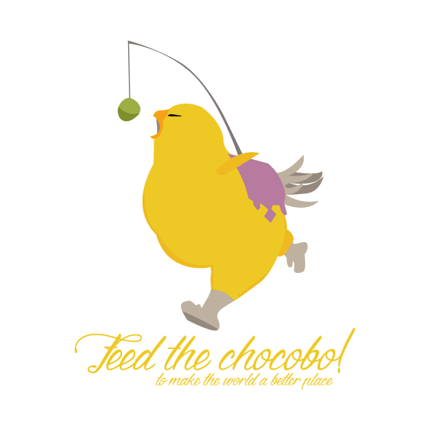 Feed the chocobo! by degdesign