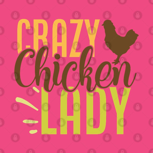 Crazy Chicken Lady by labatchino