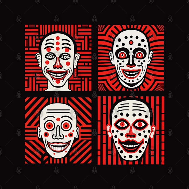 Scary Clowns by So Red The Poppy