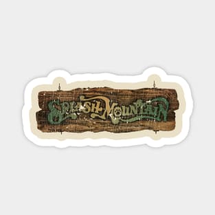 the splash mountain resplang VIntage Magnet