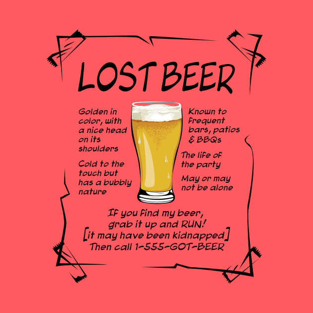 Lost Beer - on light by LaughingDevil