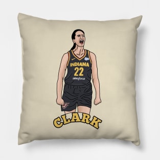 Caitlin clark celebration Pillow