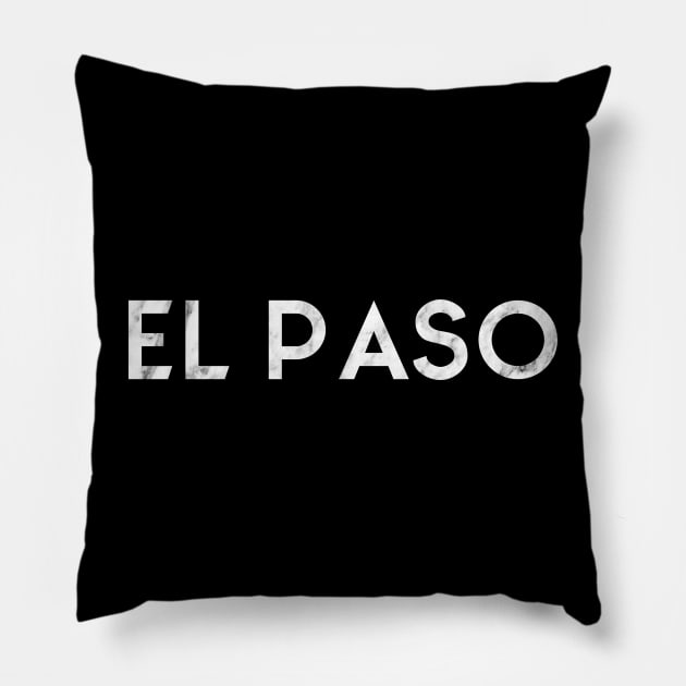 El Paso Pillow by bestStickers